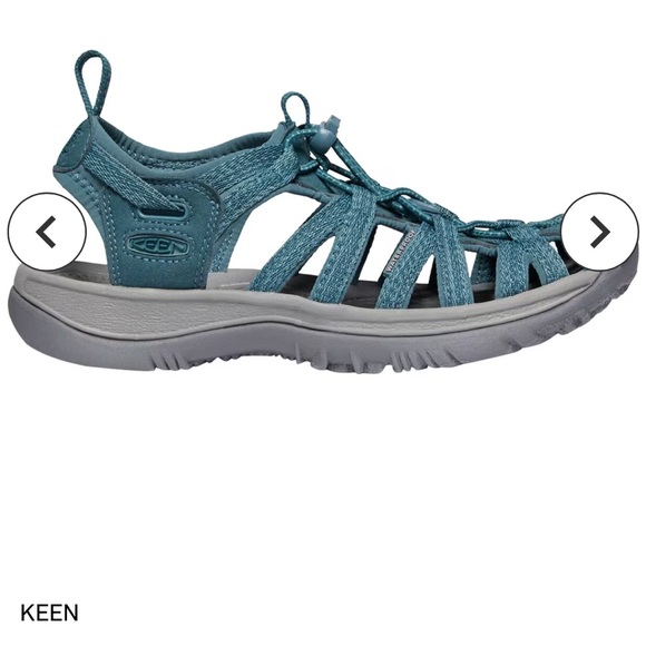 Keen Whisper Sandal smoke blue women’s size 10 EUC - Picture 12 of 16